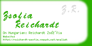zsofia reichardt business card